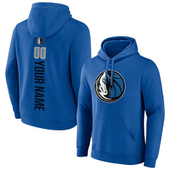 Dallas Mavericks Playmaker Personalized Name & Number Pullover Hoodie sale - Blue discount