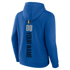 Dallas Mavericks Playmaker Personalized Name & Number Pullover Hoodie sale - Blue discount