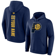 Indiana Pacers Playmaker Personalized Name & Number Pullover Hoodie - Navy shop