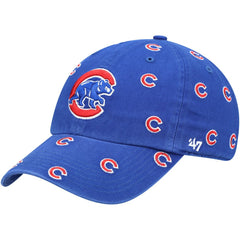 Chicago Cubs Women's Confetti Clean Up Adjustable Hat - Royal | 47 brand