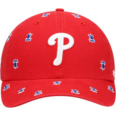 Philadelphia Phillies Women's Confetti Clean Up Adjustable Hat - Red | 47 brand