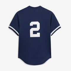 Derek Jeter New York Yankees Authentic Batting Practice Jersey - Navy | Mitchell & Ness