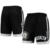 Brooklyn Nets Pro Standard Chenille Shorts - Black for sale