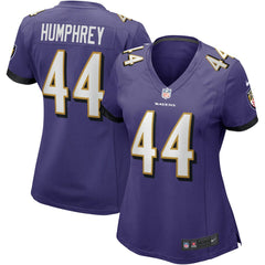 NFL Baltimore Ravens Marlon Humphrey Women's Game Player Jersey