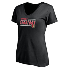 Ottawa Senators Fanatics Women's Plus Size Mascot In Bounds V-Neck T-Shirt