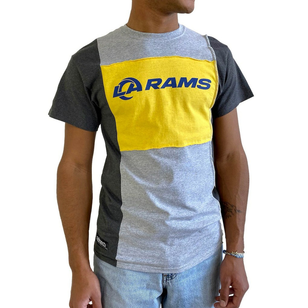 NFL Los Angeles Rams Refried Apparel Sustainable Split T-Shirt