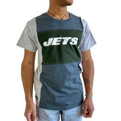 NFL New York Jets Refried Apparel Sustainable Split T-Shirt