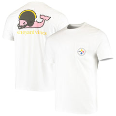 NFL Pittsburgh Steelers Vineyard Vines Big & Tall Helmet T-Shirt