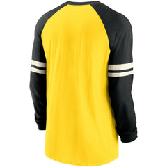 NFL Pittsburgh Steelers Throwback Raglan Long Sleeve T-Shirt