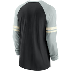 NFL Las Vegas Raiders Throwback Raglan Long Sleeve T-Shirt