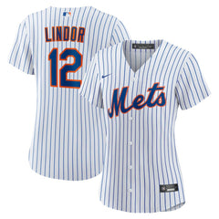 Francisco Lindor New York Mets Women's Home Replica Player Jersey - White | Nike