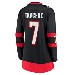 Brady Tkachuk Ottawa Senators Fanatics Women's Home Breakaway Jersey