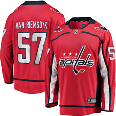Trevor van Riemsdyk Washington Capitals Fanatics Home Breakaway Jersey