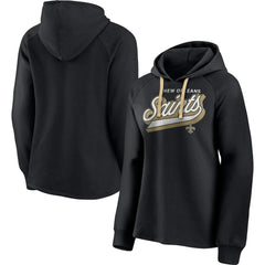 NFL New Orleans Saints Women's First Contact Raglan Pullover Hoodie