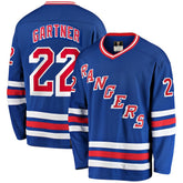 Mike Gartner New York Rangers Fanatics Premier Breakaway Retired Player Jersey