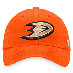Anaheim Ducks Fanatics Core Primary Logo Adjustable Hat