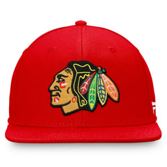 Chicago Blackhawks Fanatics Primary Logo Snapback Hat