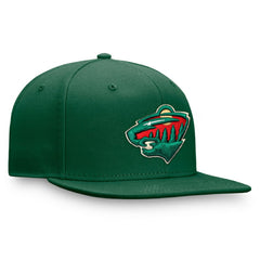 Minnesota Wild Fanatics Primary Logo Snapback Hat