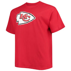 NFL Kansas City Chiefs Patrick Mahomes Big & Tall Player Name & Number T-Shirt