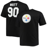 NFL Pittsburgh Steelers T.J. Watt Big & Tall Player Name & Number T-Shirt
