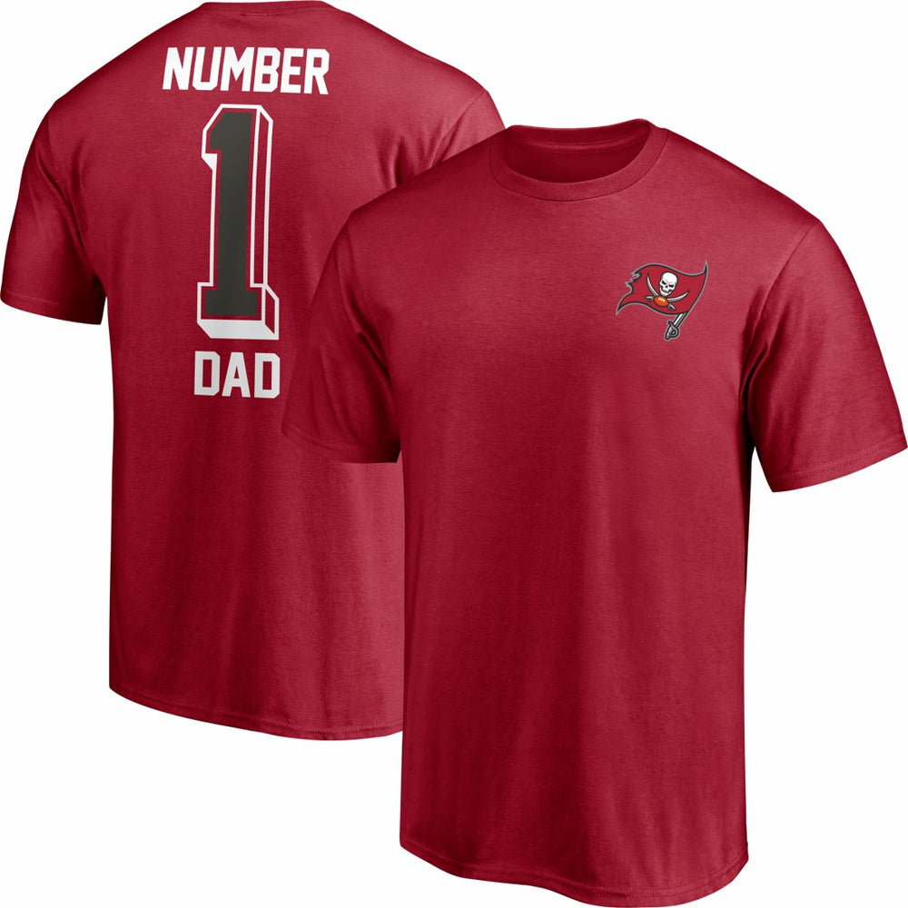 NFL Tampa Bay Buccaneers #1 Dad T-Shirt