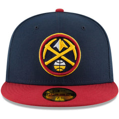 Denver Nuggets 2-Tone 59FIFTY Fitted Hat sale - Navy/Red | New Era outlet