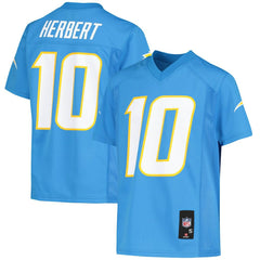 NFL Los Angeles Chargers Justin Herbert Youth Replica Player Jersey