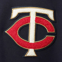 Minnesota Twins Pro Standard Team Logo Pullover Hoodie - Navy