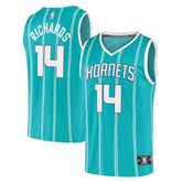 Nick Richards Charlotte Hornets Fast Break Replica Jersey - Icon Edition - Teal | Fanatics shop