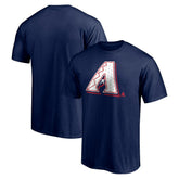 Arizona Diamondbacks Red White and Team T-Shirt - Navy