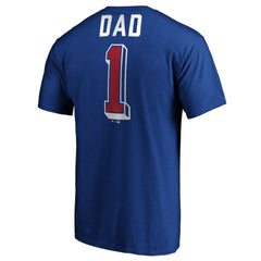 Texas Rangers Number One Dad T-Shirt - Royal