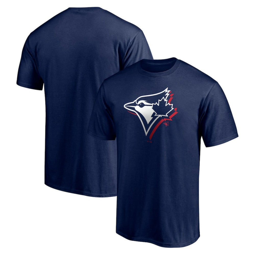Toronto Blue Jays Red White and Team T-Shirt - Navy