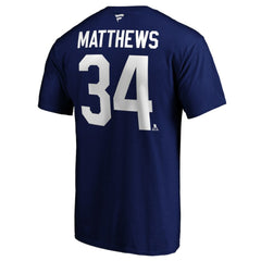 Auston Matthews Toronto Maple Leafs Fanatics Big & Tall Name & Number T-Shirt
