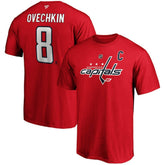 Alexander Ovechkin Washington Capitals Fanatics Big & Tall Captain Patch Name & Number T-Shirt