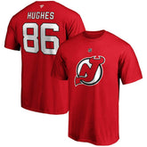 Jack Hughes New Jersey Devils Fanatics Big & Tall Name & Number T-Shirt