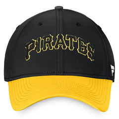 Pittsburgh Pirates Core Flex Hat - Black/Gold