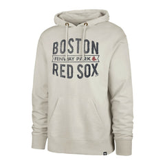 Boston Red Sox Cross Check Fenway Pullover Hoodie - Oatmeal | 47 brand