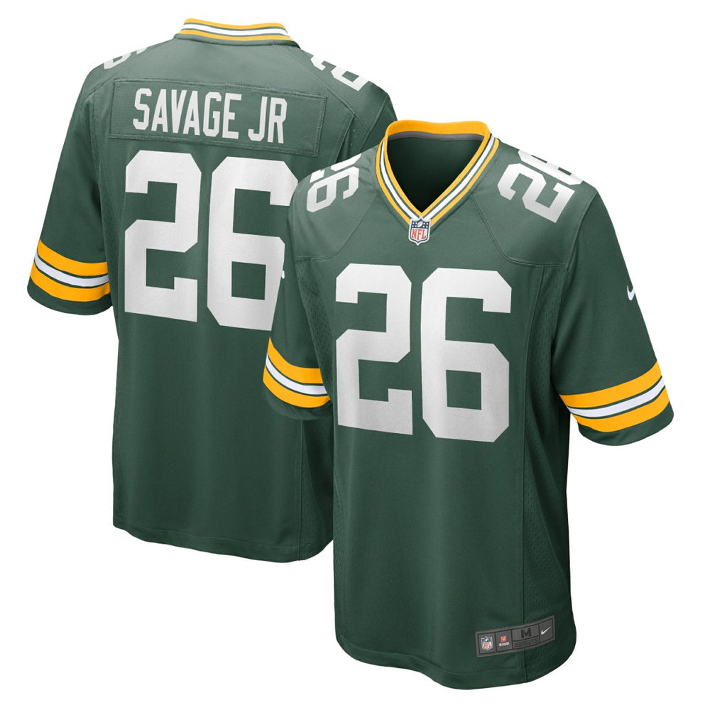 NFL Green Bay Packers Darnell Savage Jr. Game Team Jersey