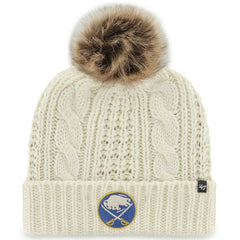 Buffalo Sabres '47 Women's Meeko Cuffed Knit Hat with Pom