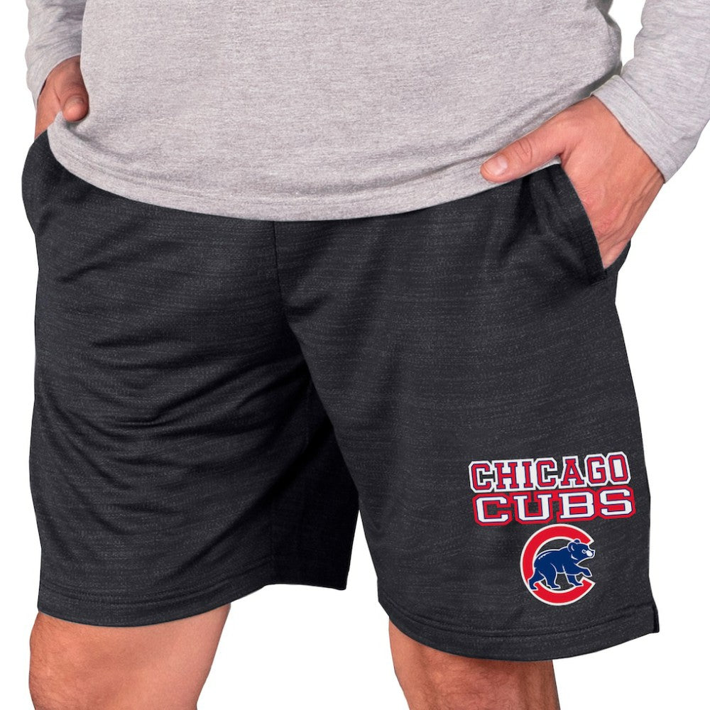Chicago Cubs Concepts Sport Bullseye Knit Jam Shorts - Charcoal