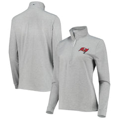 NFL Tampa Bay Buccaneers Vineyard Vines Women's Sankaty Shep Half-Zip Pullover Top