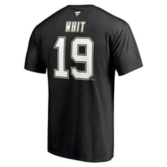 Ryan Whitney Pittsburgh Penguins Fanatics Authentic Stack Retired Player Nickname & Number T-Shirt