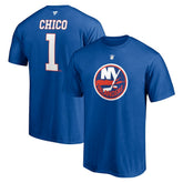 Glenn Resch New York Islanders Fanatics Authentic Stack Retired Player Nickname & Number T-Shirt