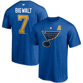 Keith Tkachuk St. Louis Blues Fanatics Authentic Stack Retired Player Nickname & Number T-Shirt