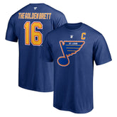 Brett Hull St. Louis Blues Fanatics Authentic Stack Retired Player Nickname & Number T-Shirt