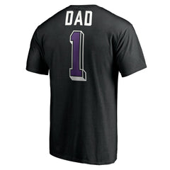 Sacramento Kings Number One Dad T-Shirt - Black cheap