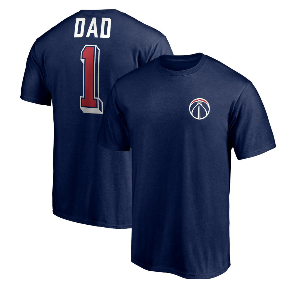 Washington Wizards Number One Dad T-Shirt - Navy sale