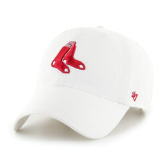 Boston Red Sox Clean Up Adjustable Hat - White | 47 brand
