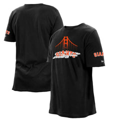 San Francisco Giants City Connect Big & Tall T-Shirt - Black | New Era