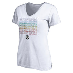 Winnipeg Jets Women's City Pride V-Neck T-Shirt